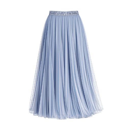 Ivory Tulle Ballgown Skirt