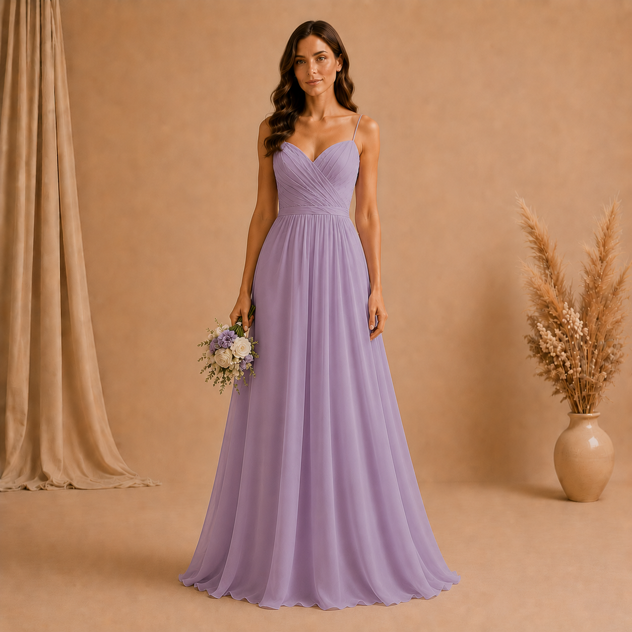 Bridesmaid A-Line Dress
