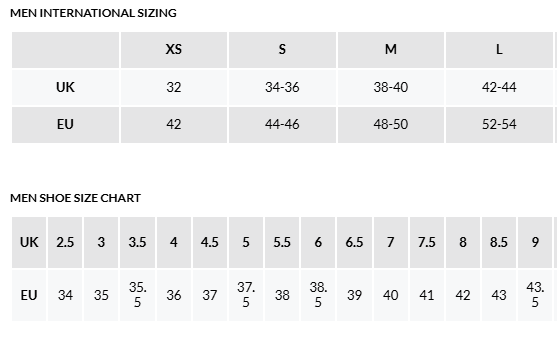 Women's Size Chart